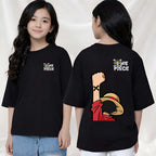 One Piece - kids Girls over sized T shirt