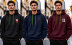 Why Bro Men's 3 Pcs Hoodie Combo