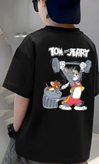 Tom & Jerry - Boys Over Size Printed T-shirt