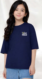 One Piece - kids Girls over sized T shirt