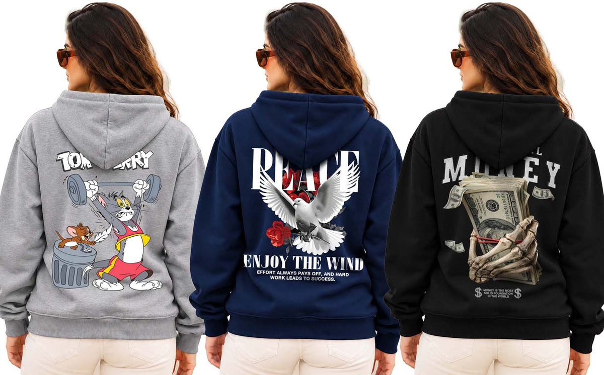 Why Bro Women's 3 Pcs Hoodie Combo