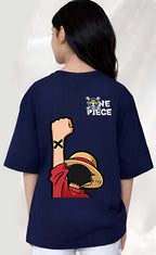 One Piece - kids Girls over sized T shirt