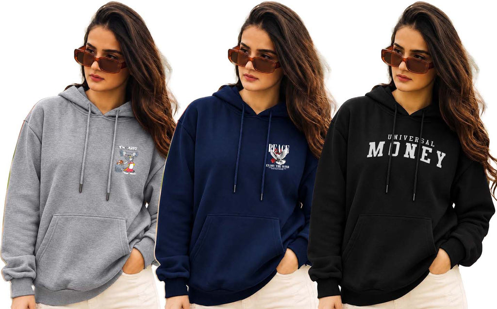 Why Bro Women's 3 Pcs Hoodie Combo