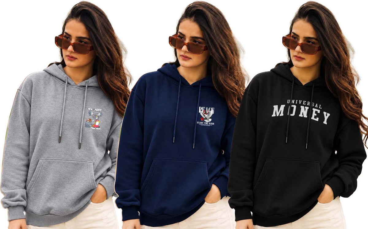 Why Bro Women's 3 Pcs Hoodie Combo