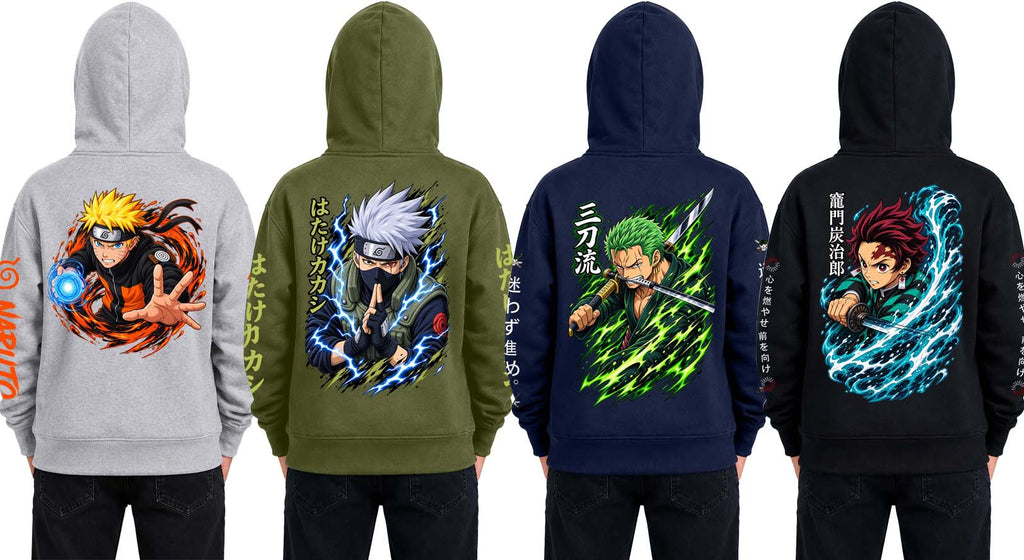 Why Bro Kids 4 Pcs Trendy Hoodie Combo