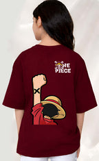One Piece - kids Girls over sized T shirt