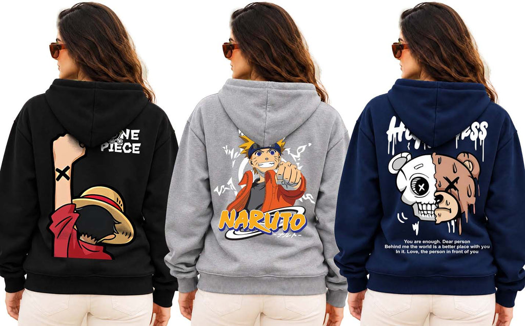 Why Bro Women's 3 Pcs Hoodie Combo
