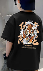 Tiger - Boys Over Size Printed T-shirt