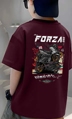 Forza - Boys Over Size Printed T-shirt