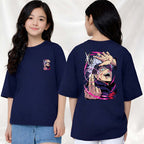 Anime  - kids Girls Over sized T shirt