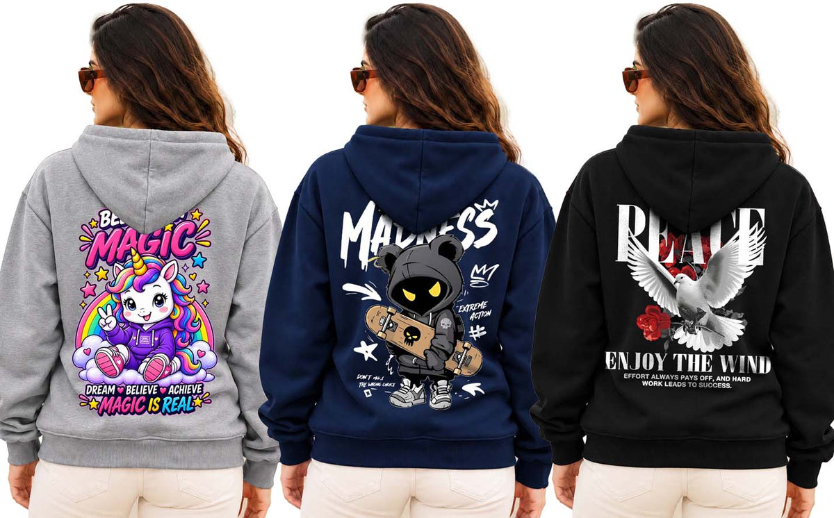 Why Bro Women's 3 Pcs Hoodie Combo
