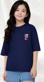 Anime  - kids Girls Over sized T shirt