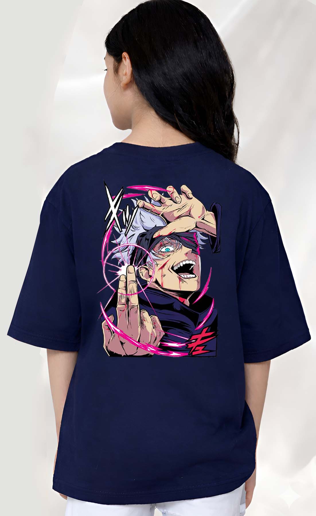 Anime  - kids Girls Over sized T shirt