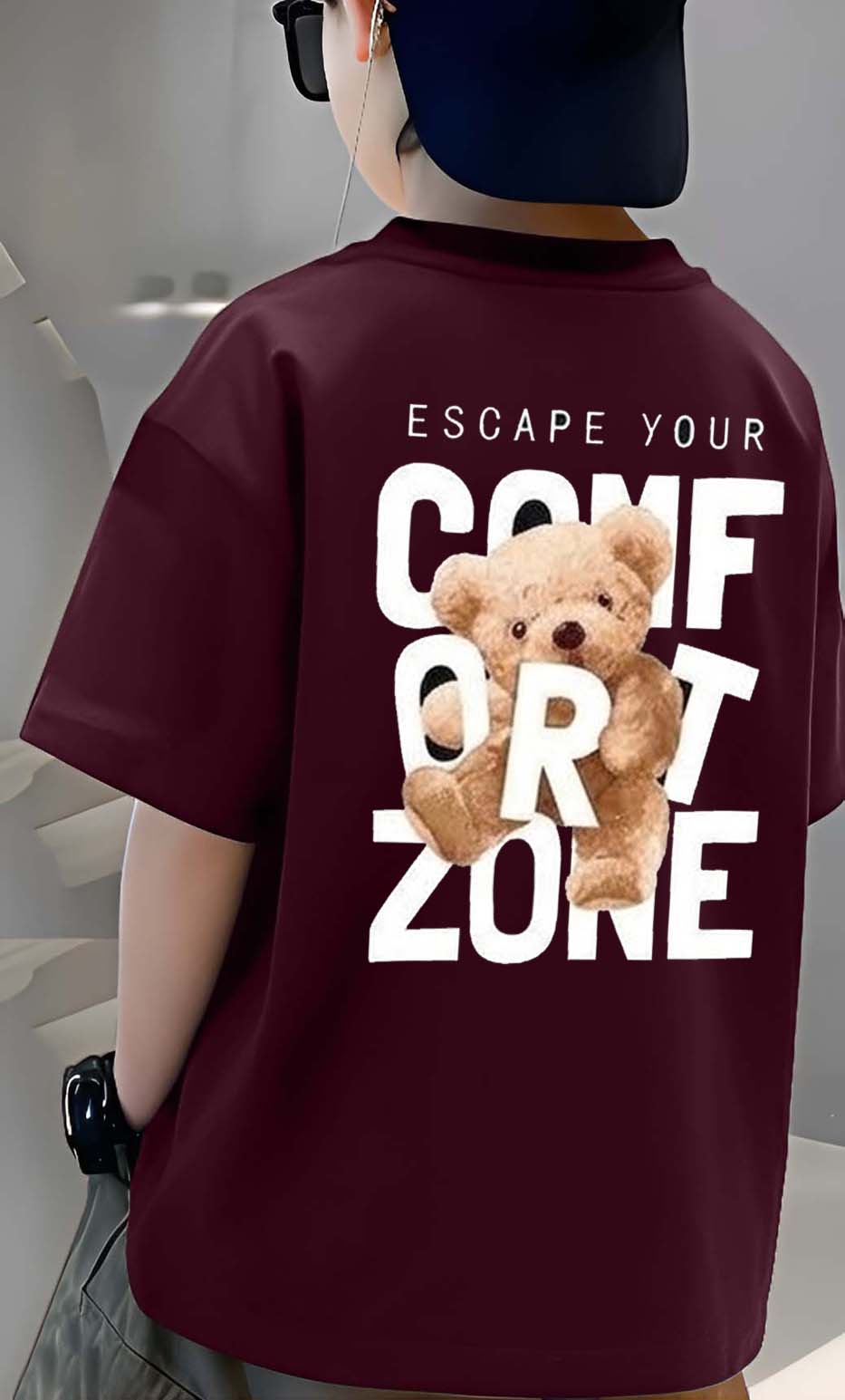 Core Panda - Boys Over Size Printed T-shirt