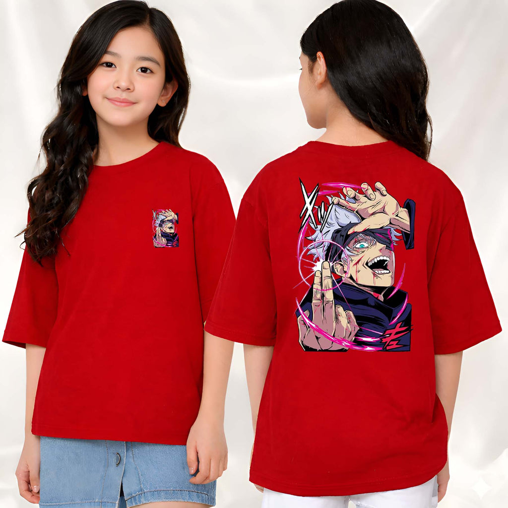 Anime  - kids Girls Over sized T shirt