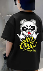 No Limits - Boys Over Size Printed T-shirt