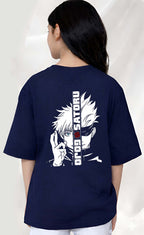 Gojo  - kids Girls Over sized T shirt