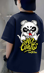 No Limits - Boys Over Size Printed T-shirt