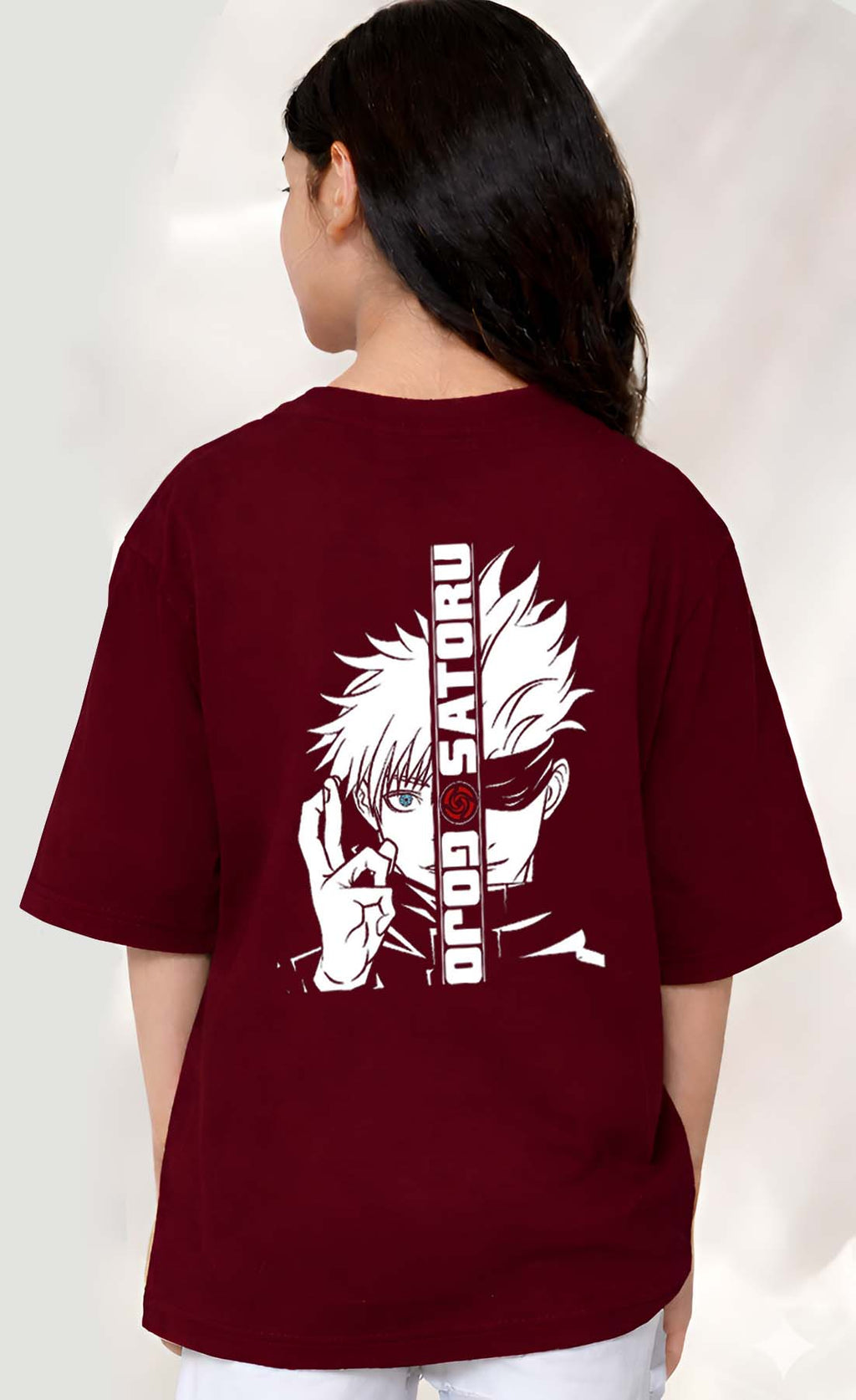 Gojo  - kids Girls Over sized T shirt