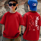 R Narutto - Boys Over Size Printed T-shirt