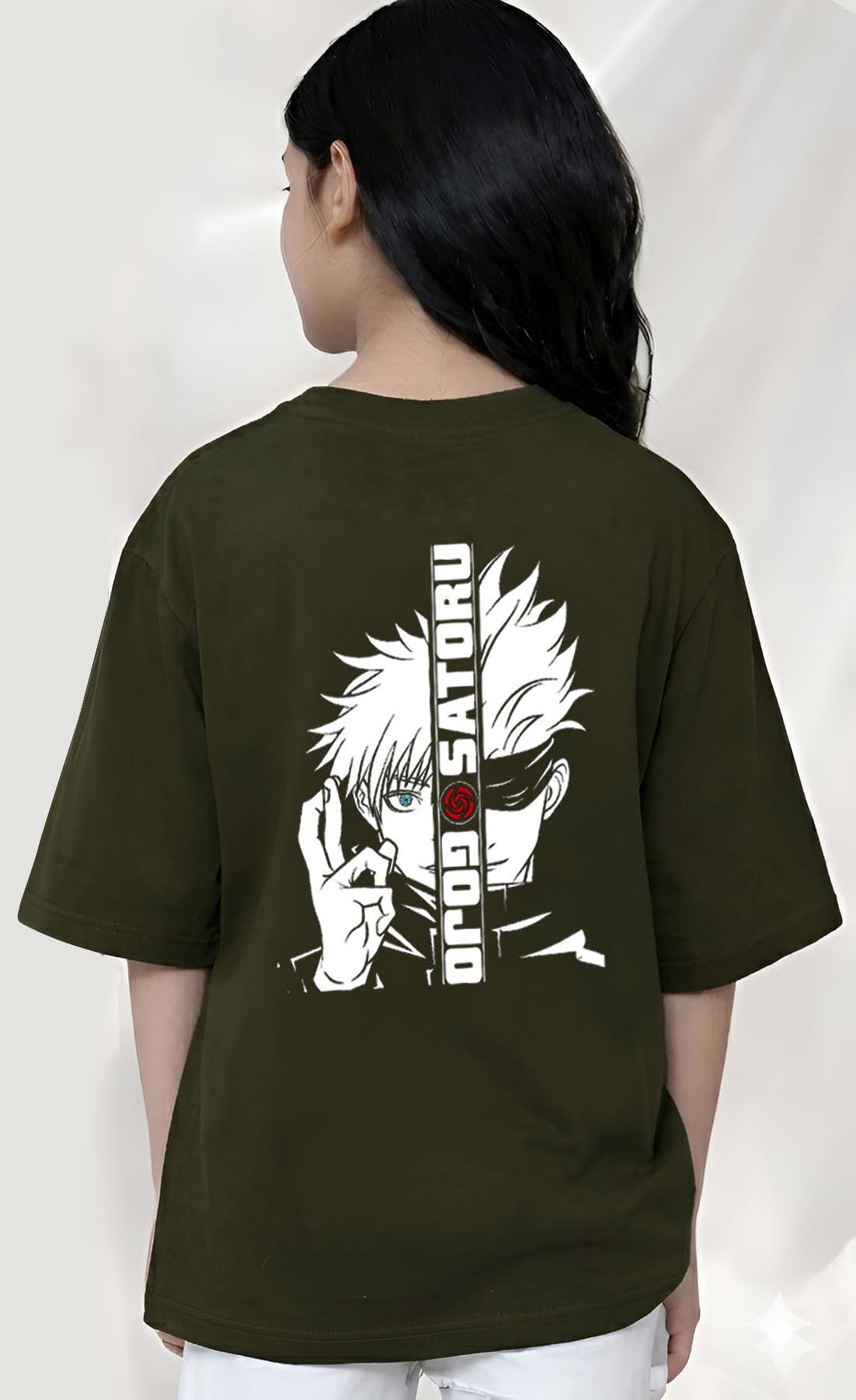 Gojo  - kids Girls Over sized T shirt