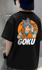 Goku Panda - Boys Over Size Printed T-shirt