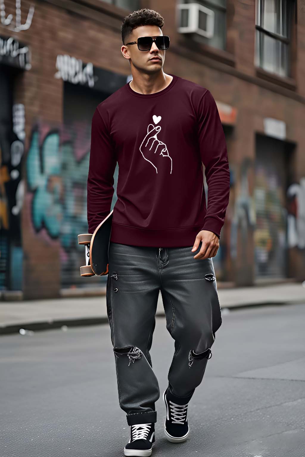 Finger - Men's Fullsleeve T-shirts