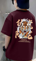 Tiger - Boys Over Size Printed T-shirt