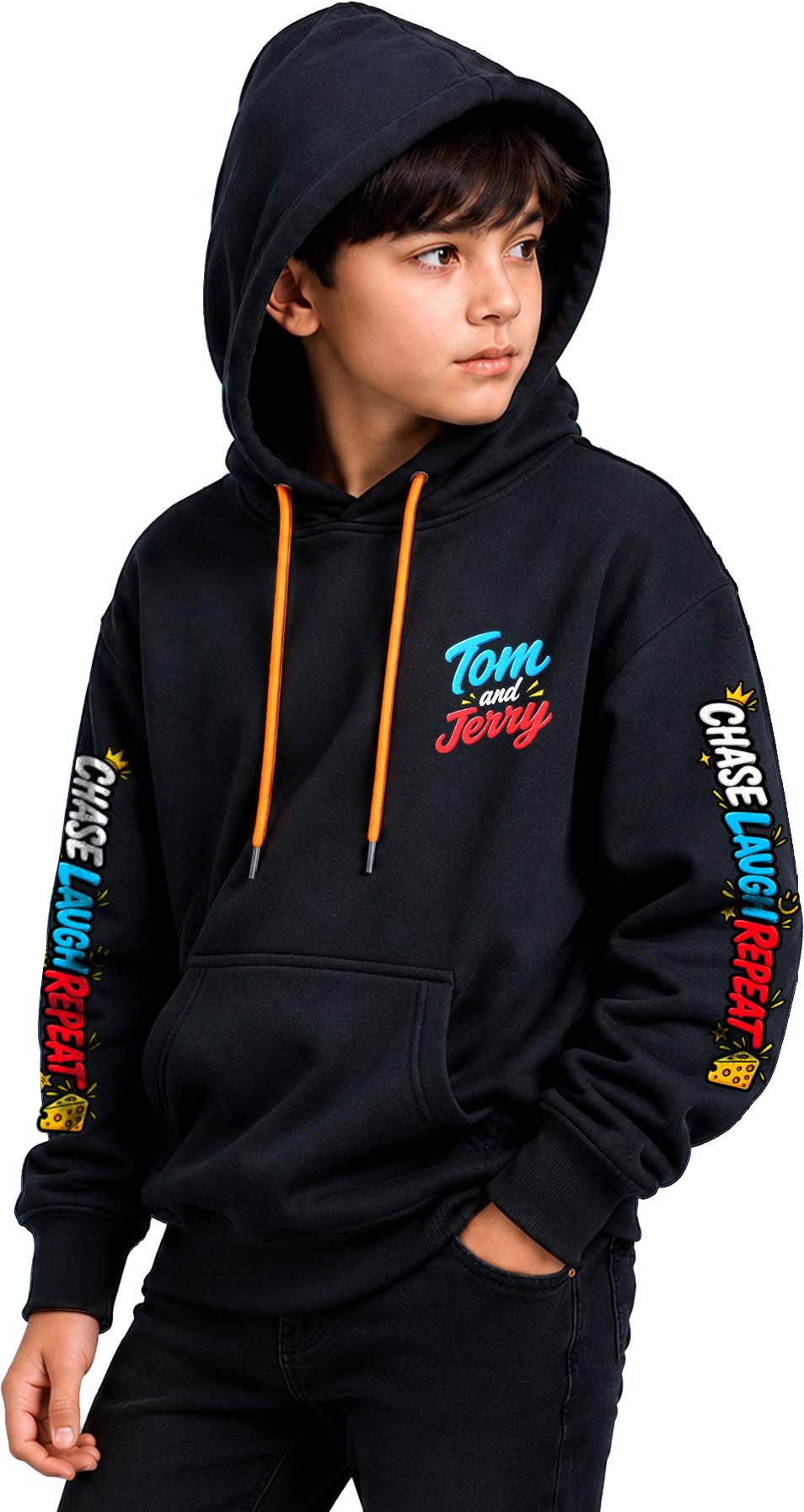 Why Bro Kids 4 Pcs Trendy Hoodie Combo