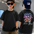 NewYork Panda - Boys Over Size Printed T-shirt