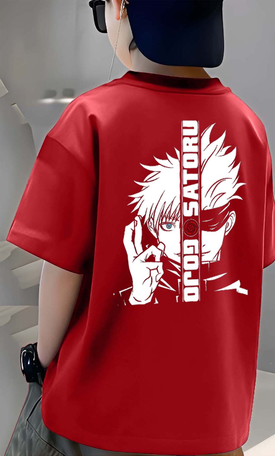 Gojo - Boys Over Size Printed T-shirt