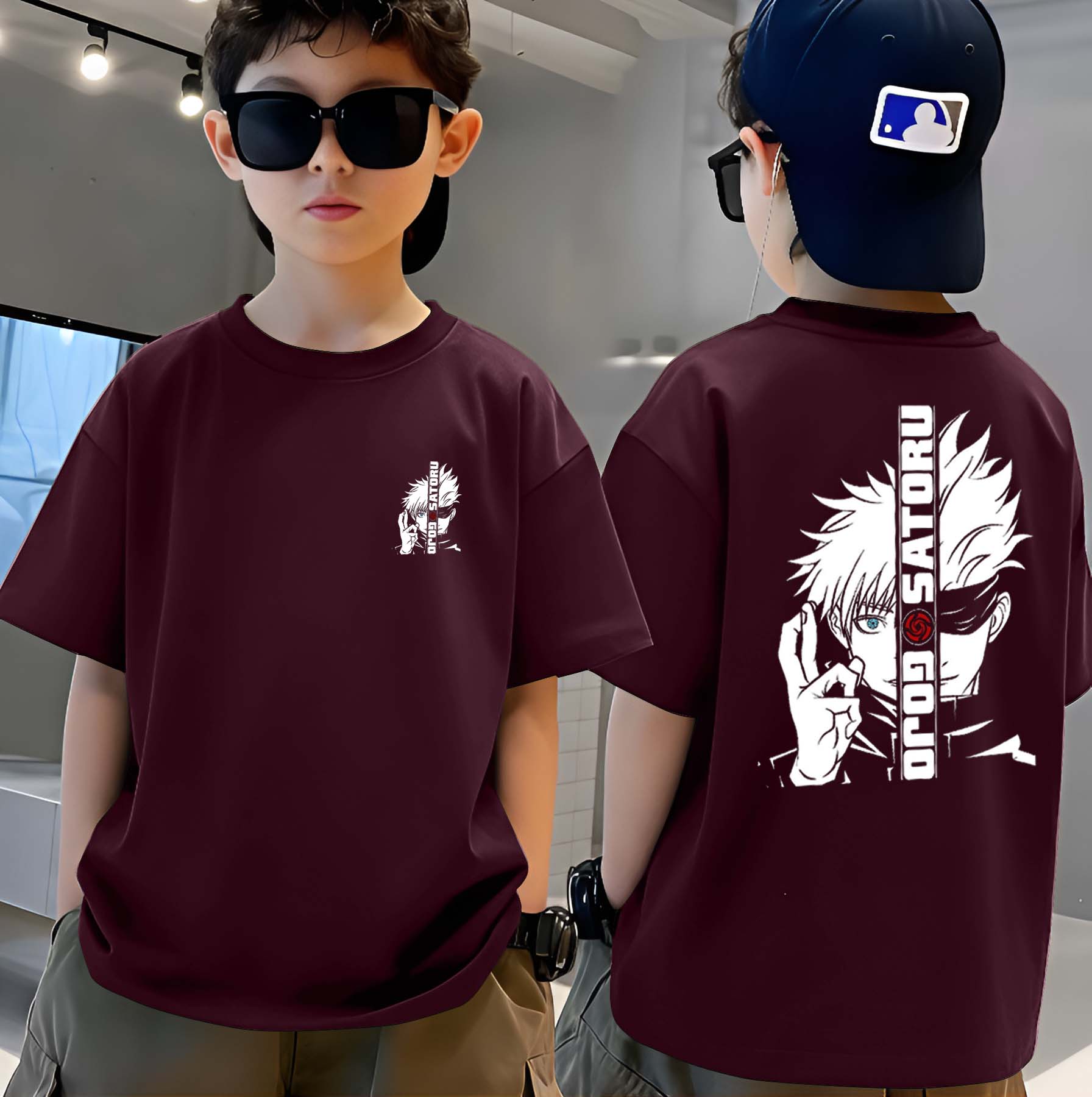 Gojo - Boys Over Size Printed T-shirt
