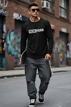 Newyork - Men's Fullsleeve T-shirts