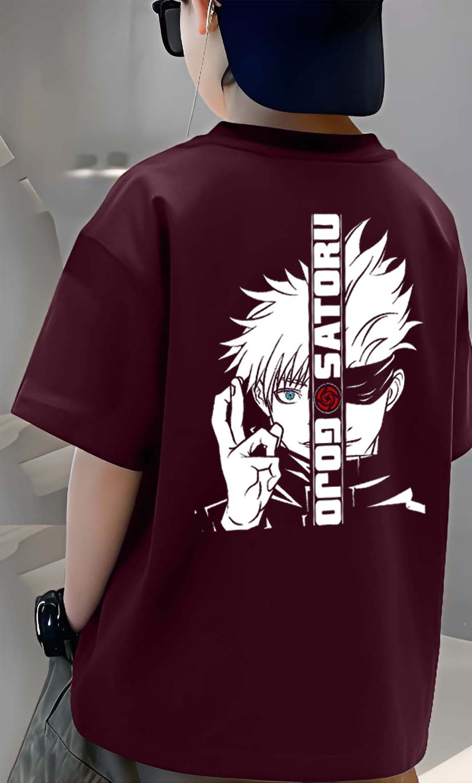 Gojo - Boys Over Size Printed T-shirt