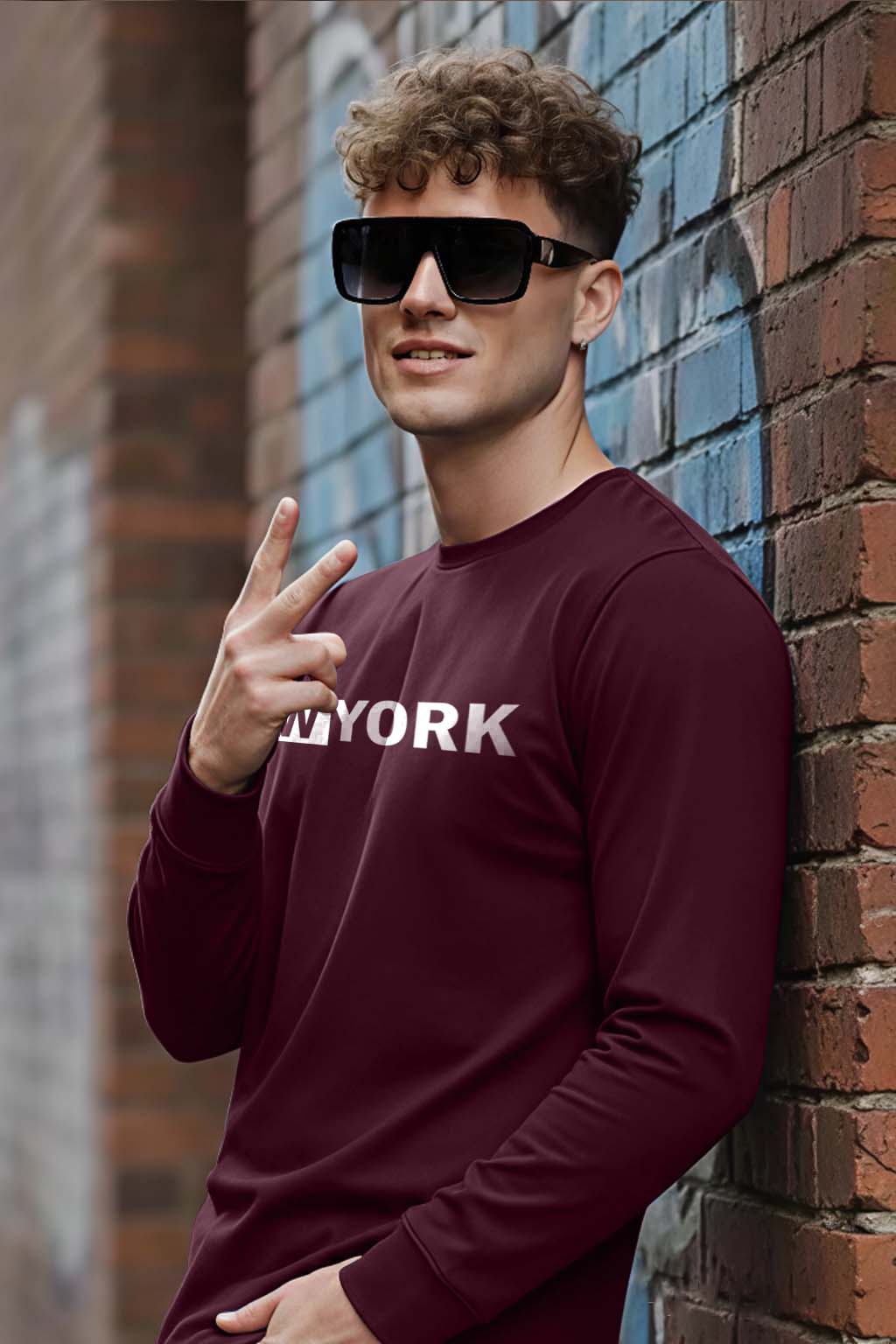 Newyork - Men's Fullsleeve T-shirts