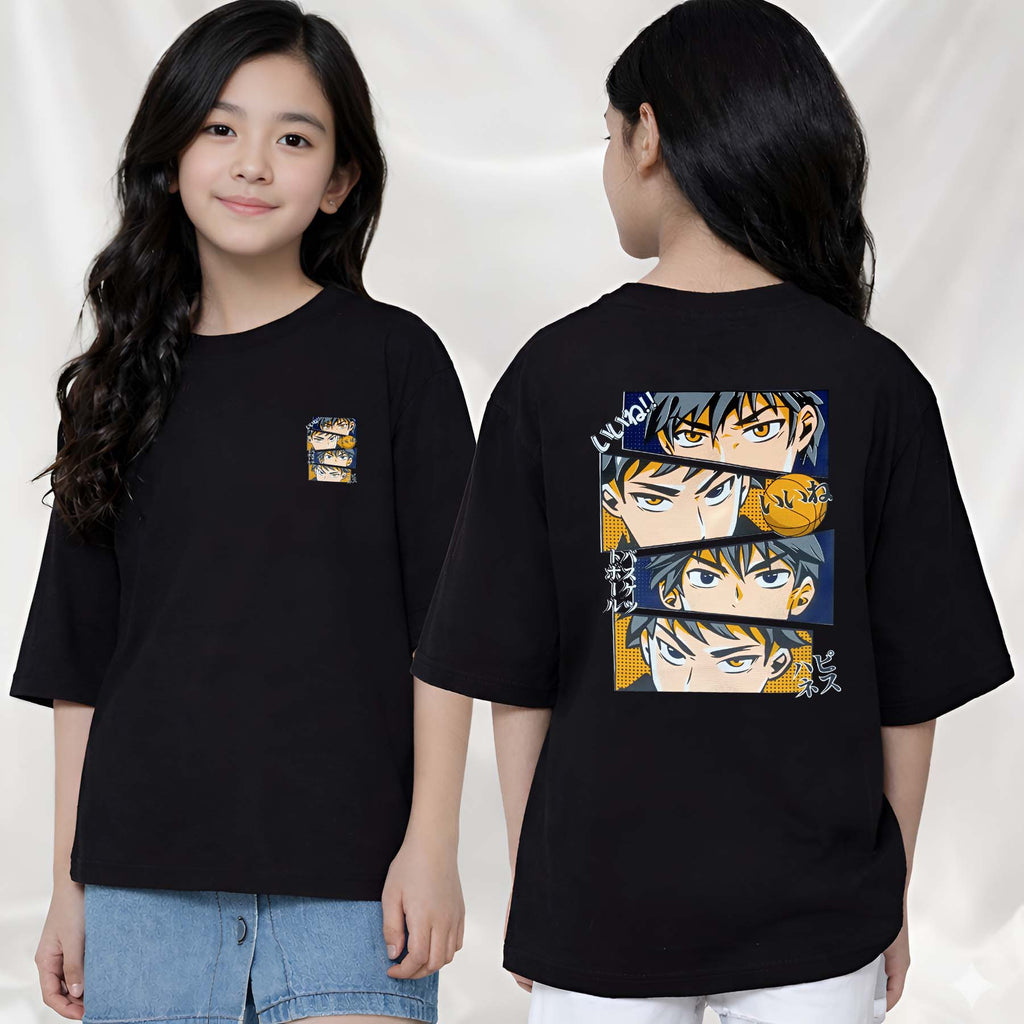 LyraFace  - kids Girls Over sized T shirt