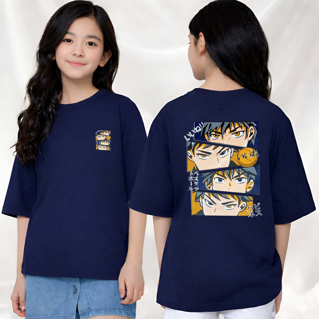 LyraFace  - kids Girls Over sized T shirt
