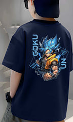 Goku - Boys Over Size Printed T-shirt