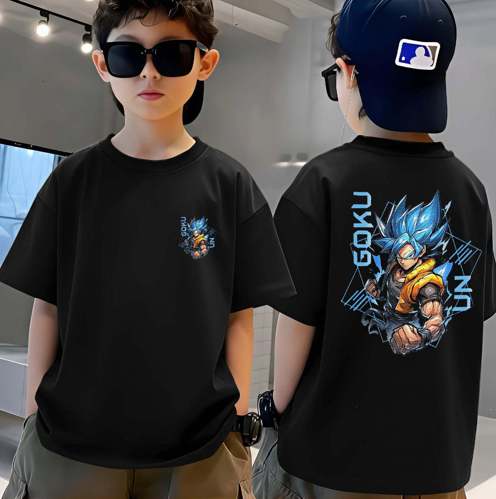 Goku - Boys Over Size Printed T-shirt