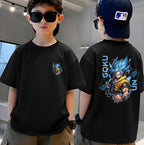 Goku - Boys Over Size Printed T-shirt