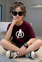 Avenger - kids Girls Over sized T shirt