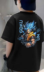 Goku - Boys Over Size Printed T-shirt