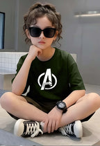 Avenger - kids Girls Over sized T shirt