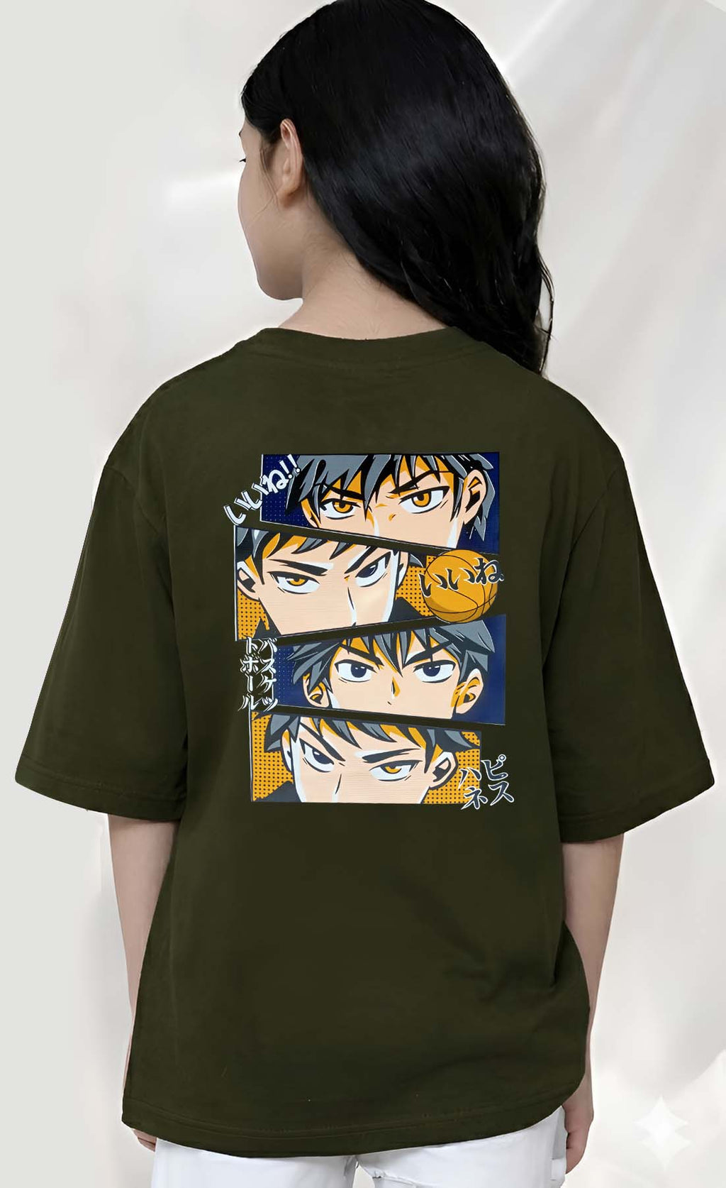 LyraFace  - kids Girls Over sized T shirt