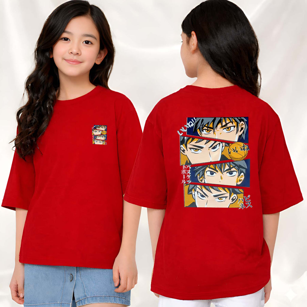 LyraFace  - kids Girls Over sized T shirt