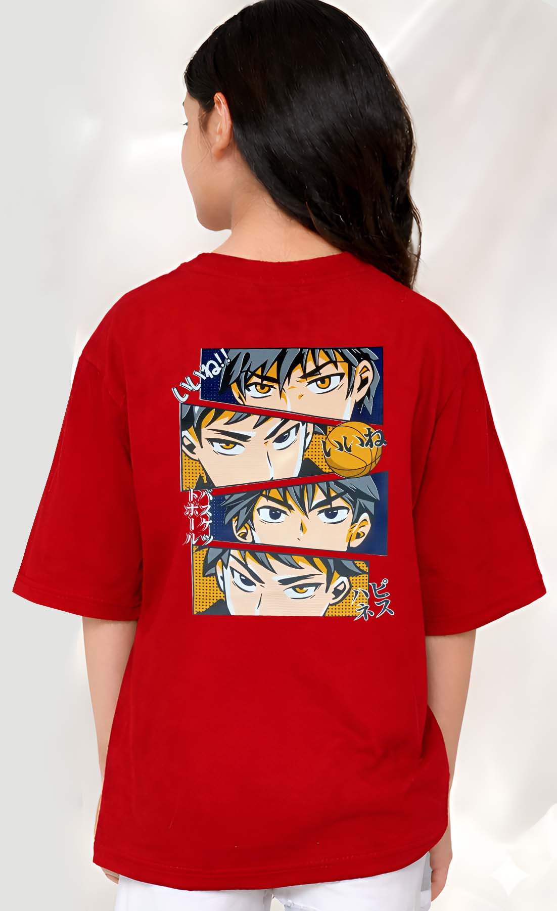 LyraFace  - kids Girls Over sized T shirt