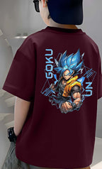 Goku - Boys Over Size Printed T-shirt
