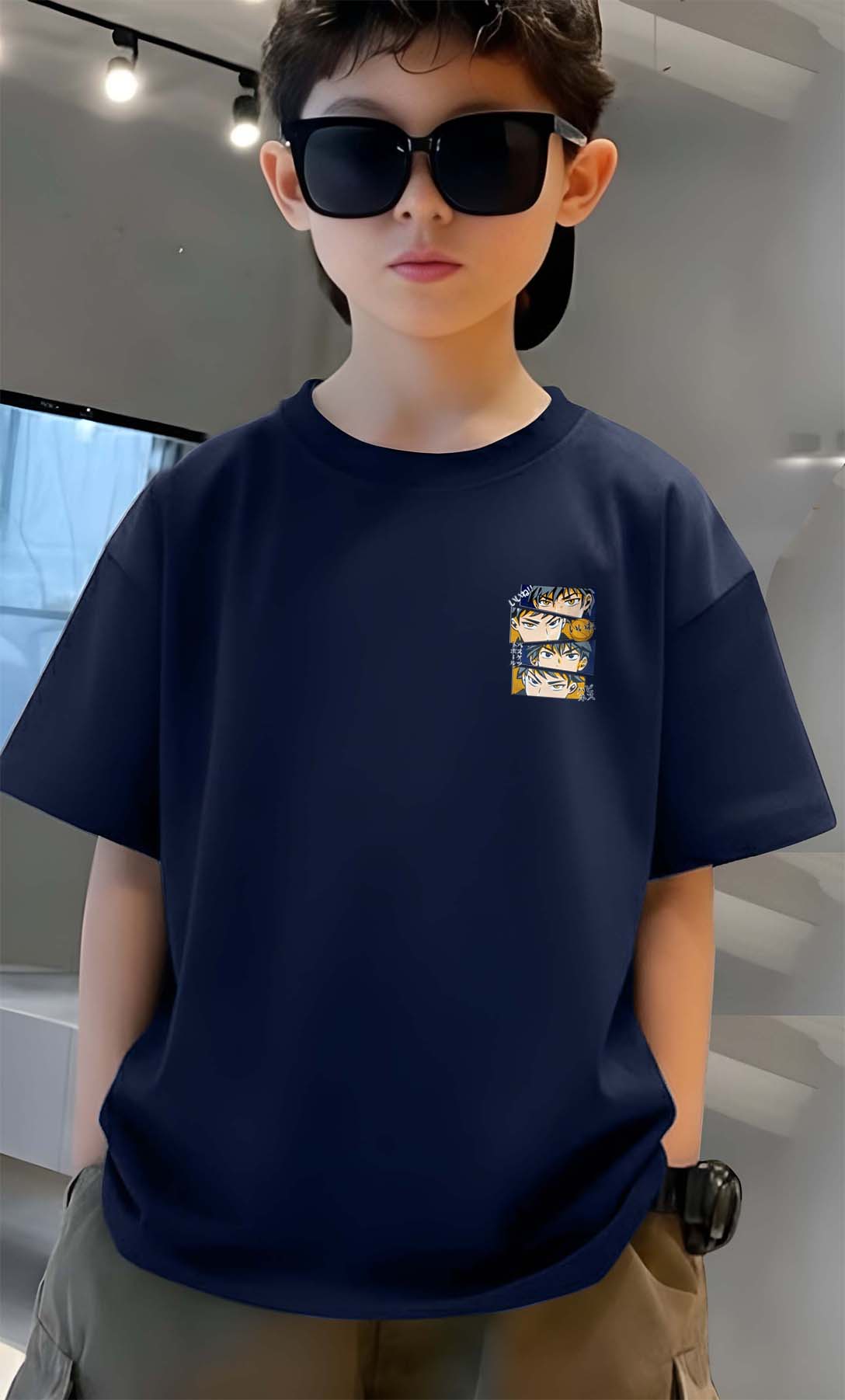 Lyra Face - Boys Over Size Printed T-shirt