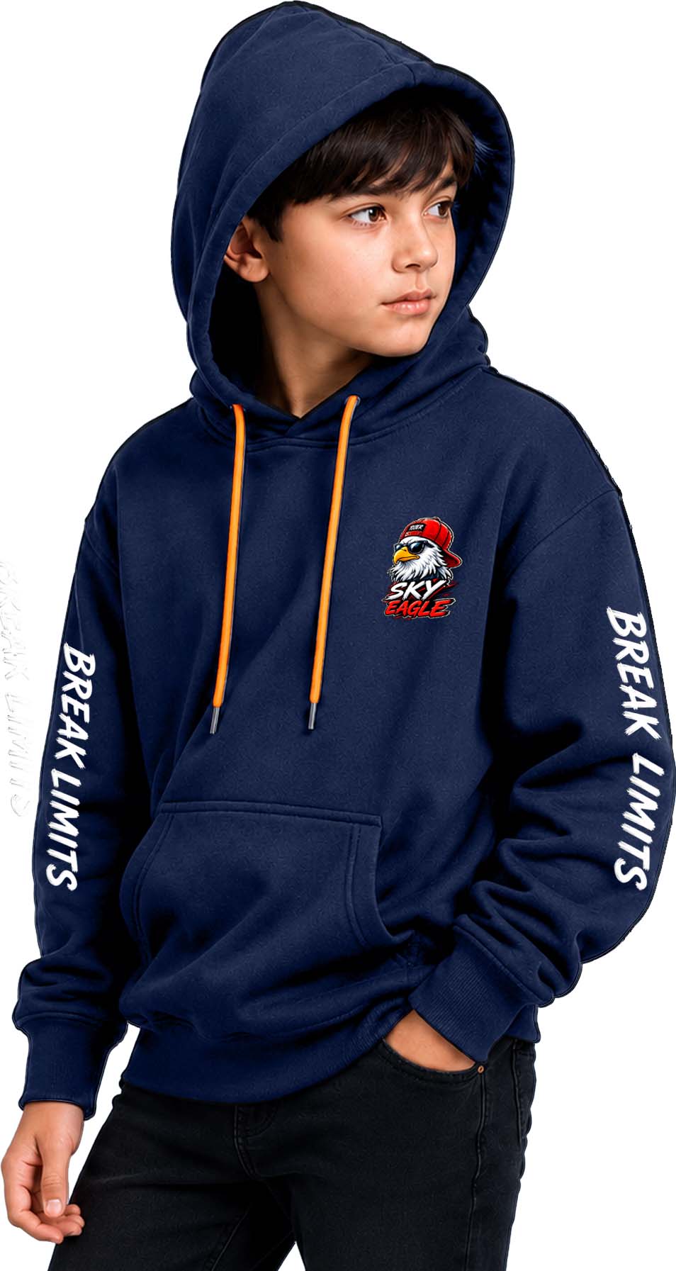 Why Bro Kids 4 Pcs Trendy Hoodie Combo