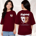 Happiness - kids Girls over sized T shirt